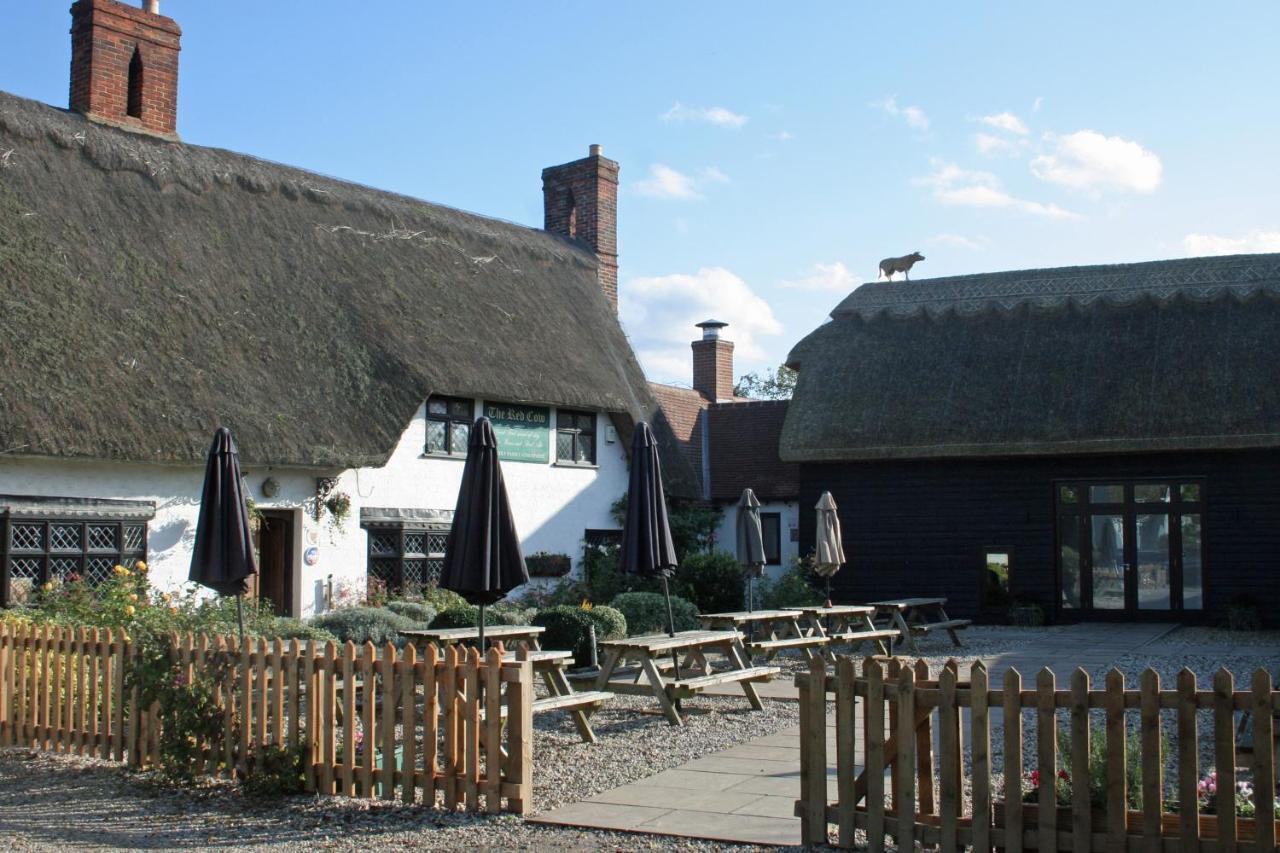 The Red Cow Hotel Heydon  Bagian luar foto
